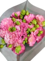 Premium Fresh Cut  Lisianthus Pink Eustoma Wholesale Yunnan For Wedding Bouquets