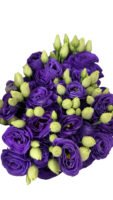 Premium Fresh Cut  Lisianthus Purple Eustoma Wholesale Yunnan For Wedding Bouquets
