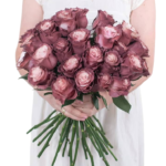 Fresh Cut Painted Roses Flowers Decorative Wholesale Cold Chain Supply from Yunnan Kunming