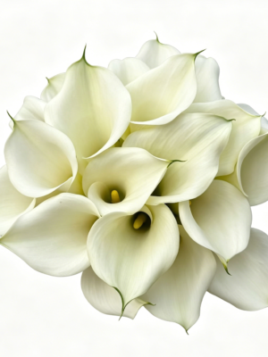 Fresh Cut Calla Zantedeschia A Grade Long Stem Cut Flowers Wholesale Cold Chain Export Globally