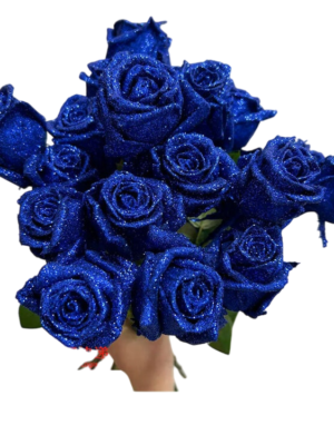 Fresh Cut Painted Roses Flowers Decorative Wholesale Cold Chain Supply from Yunnan Kunming